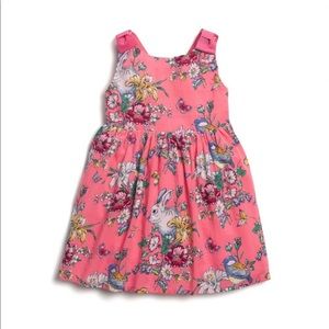🎉HP🎉 Gap Sarah Jessica Parker Bunny Garden Floral Dress, Size 2T